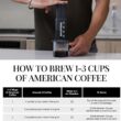 AeroPress Original Coffee and Espresso-style Maker, Barista Level Portable Coffee Maker with Chamber, Plunger, & Filters