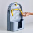 Joseph Joseph Folding Tabletop Ironing Board with Iron Holder, Compact, Space-Saving, Grey/Yellow