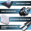 Mo Cuishle Neck Massager with Heat, Shiatsu Back Shoulder Massager, Black