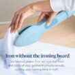 Nori Press Travel Steam Iron - Handheld Iron With Optional Steam Feature - No Ironing Board Required - Blue