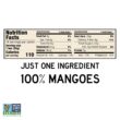 South 40 Snacks Tropical Mango Fruit Bar, just 1 Ingredient, No Added Sugar, Real Dried Fruit Leather (35g Bar, Pack of 18)