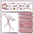 Bartnelli Classic Ironing Board Premium Iron Board with 4 Layered Cover & Pad, 4 Steel Legs (43x14)