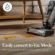 Bissell CrossWave OmniForce Cordless Multi-Surface Hard Floor Cleaner Wet Dry Vacuum with Dedicated Dry Vacuum Mode, 3882
