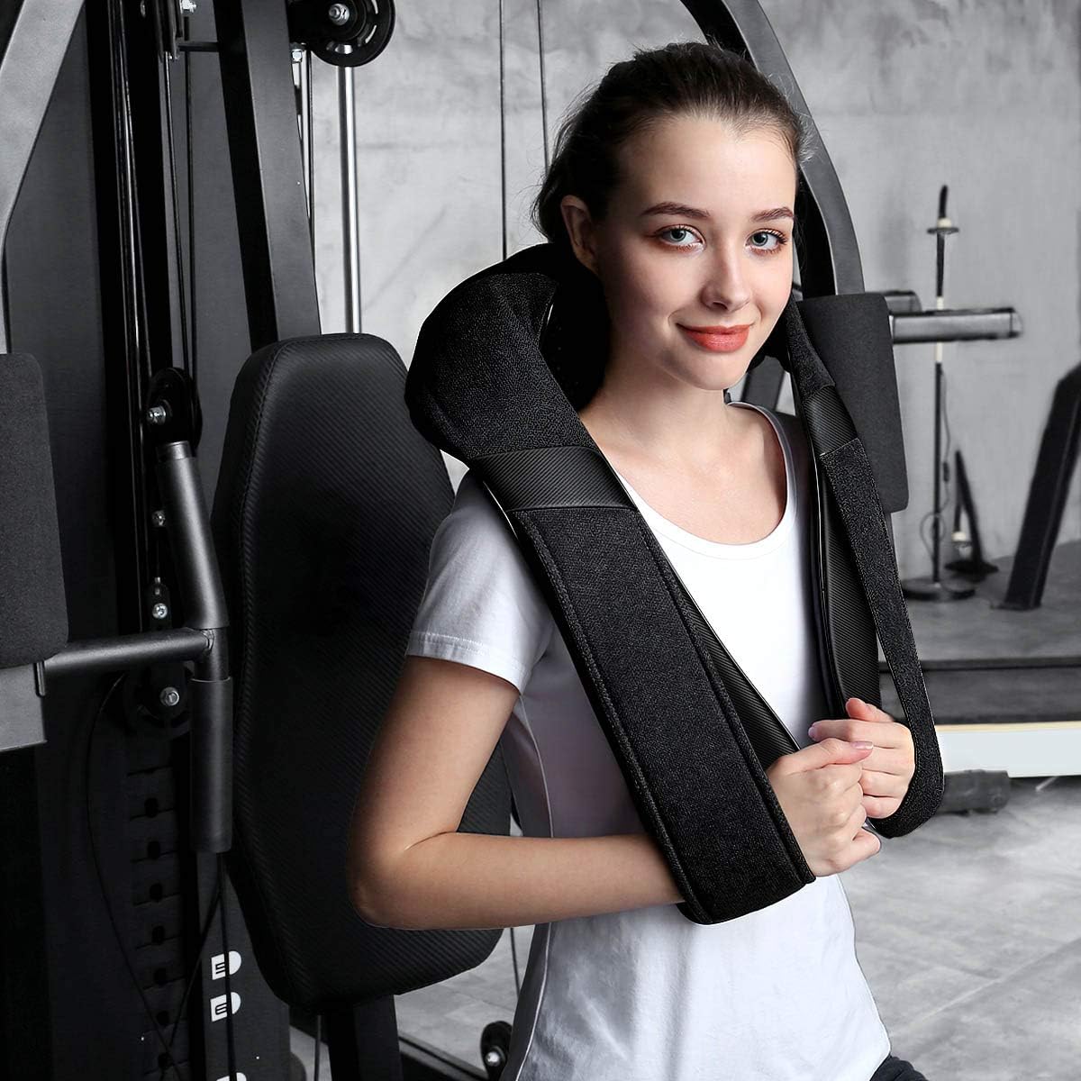 Mirakel Neck Massager, Shiatsu Back Neck Massager with Heat, Electric Shoulder Massager Pillow Mirakel Neck Massager, Shiatsu Back Neck Massager with Heat, Electric Shoulder Massager Pillow - Image 3