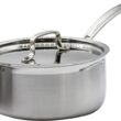 Cuisinart 15 Piece Cookware Set, MultiClad Pro Triple Ply, Silver, MCP-15N
