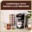 Don Francisco's Kona Blend Medium Roast Coffee Pods: 100 Count K-Cup Compatible