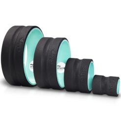 Chirp Wheel Foam Roller - Targeted Back Foam Roller for Neck & Back Pain Relief, Deep Tissue Muscle Massage
