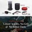 AeroPress Go Travel Coffee Press Kit - 3 in 1 brew method combines French Press, Pourover, Espresso