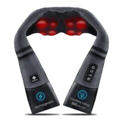 Etekcity FSA/HSA Eligible Cordless Neck Massager for Pain Relief Deep Tissue, Shiatsu Low Back Massager