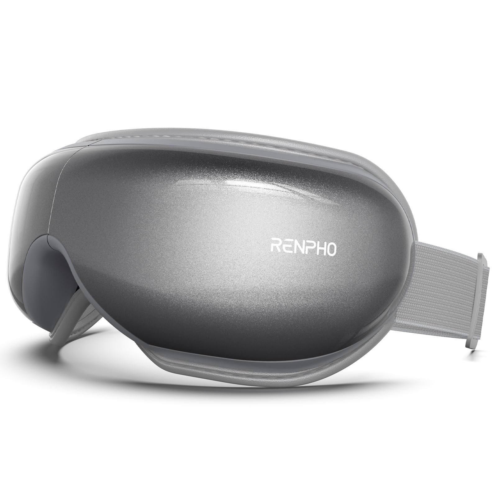 RENPHO Eye Massager Eyeris 1, Gifts for Women/Men Sleep Eye Mask with Heat Bluetooth Music, Grey RENPHO Eye Massager Eyeris 1, Gifts for Women/Men Sleep Eye Mask with Heat Bluetooth Music, Grey