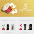 Piu Bello Coffee Capsules Variety Pack for Nespresso Original Machine - Light Roast, Dark Roast, Kosher (6 Flavor Multipack 120 Count)