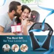 Mo Cuishle Neck Massager with Heat, Shiatsu Back Shoulder Massager, Black