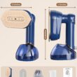 CPWORLD Steamer for Clothes, Travel Steamer & Iron 2-in1, Handheld Clothes Steamer-20s Heat-up