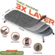 XABITAT Table Top Ironing Board with Wall Mount, D-Crease, Portable Space Saving Mini Laundry Room Iron Board, Grey XABITAT Table Top Ironing Board with Wall Mount, D-Crease, Portable Space Saving Mini Laundry Room Iron Board, Grey
