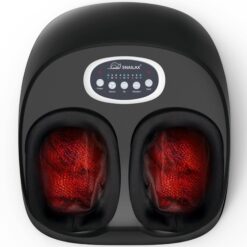 Snailax Foot Massager with Heat, FSA HSA Eligible, Kneading, Compression, Vibration, Shiatsu Feet Massage Machine