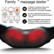 Mo Cuishle Shiatsu Back Shoulder and Neck Massager with Heat, Electric Deep Tissue 4D Kneading Massage