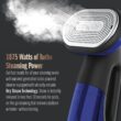 Conair 2-in-1 Handheld Steamer and Iron for Clothes, Turbo ExtremeSteam 1875W Garment Steamer and Clothing Iron,Black / Blue Conair 2-in-1 Handheld Steamer and Iron for Clothes, Turbo ExtremeSteam 1875W Garment Steamer and Clothing Iron,Black / Blue