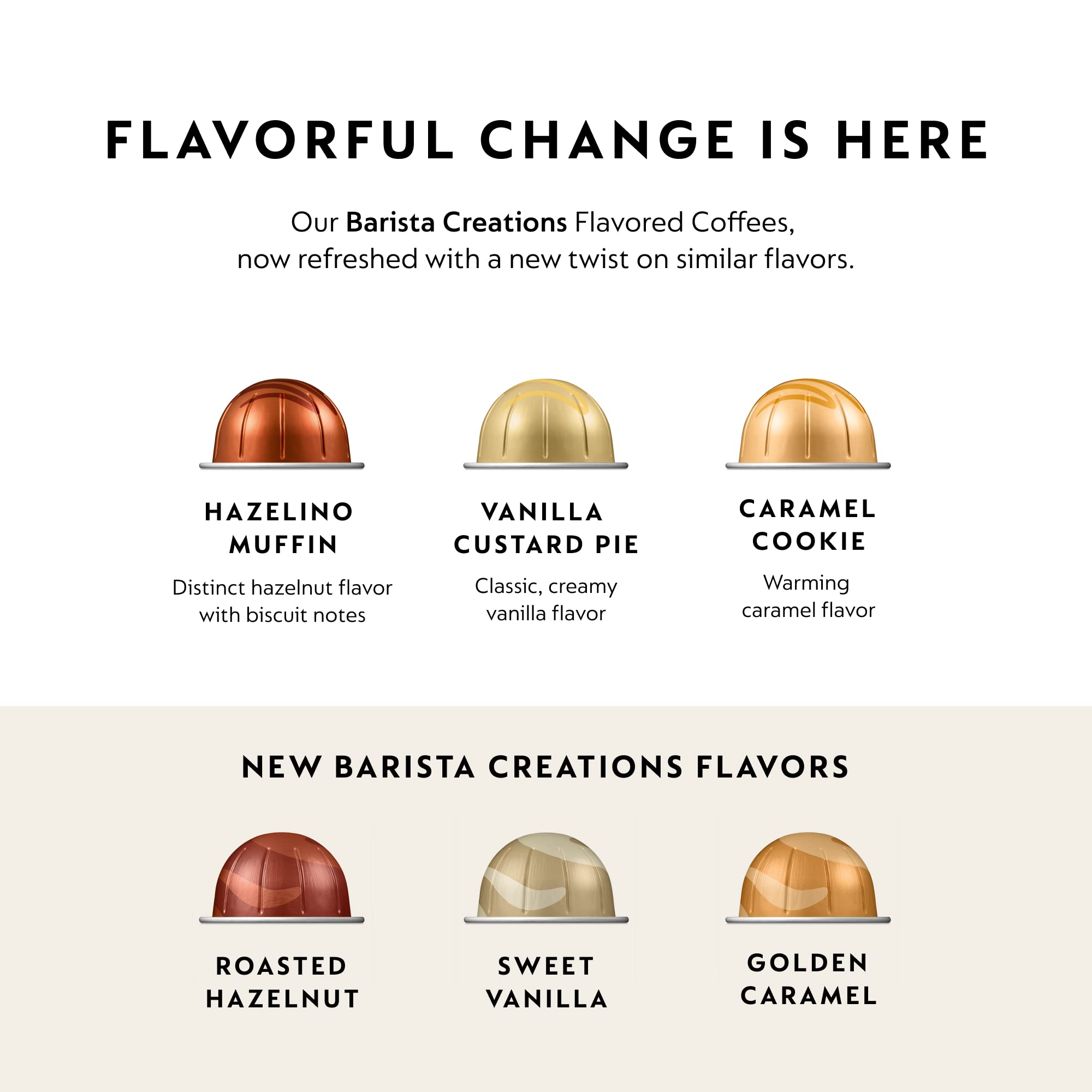Nespresso Capsules Vertuo, Golden Caramel, Medium Roast Coffee, 30 Count Coffee Pods, Brews 7.8oz. Nespresso Capsules Vertuo, Golden Caramel, Medium Roast Coffee, 30 Count Coffee Pods, Brews 7.8oz. - Image 9