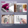 Eoubed Steamer for Clothes, Portable Travel Handheld Clothing Wrinkles Remover for Clothes, 15s Fast Heat-up Eoubed Steamer for Clothes, Portable Travel Handheld Clothing Wrinkles Remover for Clothes, 15s Fast Heat-up