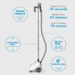 Steamfast SF-520 Full Size Fabric Steamer with Insulated Hose, Clothes Hanger, and Fabric Brush, White Steamfast SF-520 Full Size Fabric Steamer with Insulated Hose, Clothes Hanger, and Fabric Brush, White