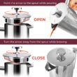 Mueller French Press Coffee Maker 34oz, Stainless Steel French Press Coffee, Dishwasher Safe Coffee Pot