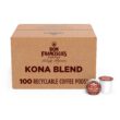 Don Francisco's Kona Blend Medium Roast Coffee Pods: 100 Count K-Cup Compatible