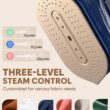 CPWORLD Steamer for Clothes, Travel Steamer & Iron 2-in1, Handheld Clothes Steamer-20s Heat-up
