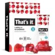 That’s it. Variety, Natural Real Fruit Bar, High Fiber Vegan, Gluten Free Healthy Snack (36 Pack)