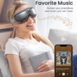 RENPHO Eye Massager Eyeris 1, Gifts for Women/Men Sleep Eye Mask with Heat Bluetooth Music, Grey RENPHO Eye Massager Eyeris 1, Gifts for Women/Men Sleep Eye Mask with Heat Bluetooth Music, Grey