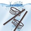 SEIRIONE Rustproof Shower Corner Caddy Organizer for Bathroom,Tension Pole with 4 Baskets,39.2 to 113 Inch Height, Bronze