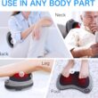 Papillon Shiatsu Back and Neck Massager with Heat, Deep Tissue Kneading, Electric Massage Pillow