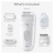 Braun Epilator Silk-épil 5 Epilator, Hair Removal Device, Women Shaver & Trimmer, Wet and Dry Epilator, Grey Braun Epilator Silk-épil 5 Epilator, Hair Removal Device, Women Shaver & Trimmer, Wet and Dry Epilator, Grey