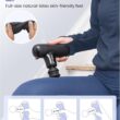 BOB AND BRAD Q2 Mini Massage Gun, Pocket-Sized Deep Tissue Massager Gun, Portable Percussion Muscle Massager Gun - Black