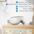 RENPHO Eyeris 1 Valentines Gifts Eye Massager with Heat, White