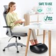 Snailax Foot Massager with Heat, FSA HSA Eligible, Kneading, Compression, Vibration, Shiatsu Feet Massage Machine