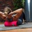 TRIGGERPOINT Performance Therapy Grid Foam Roller for Exercise, Deep Tissue Massage and Muscle Recovery, Original (13-Inch), Pink