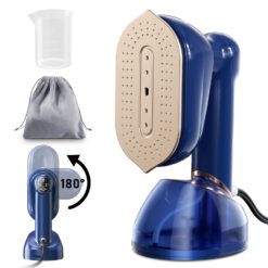 CPWORLD Steamer for Clothes, Travel Steamer & Iron 2-in1, Handheld Clothes Steamer-20s Heat-up