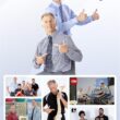 BOB AND BRAD Q2 Mini Massage Gun, Pocket-Sized Deep Tissue Massager Gun, Portable Percussion Muscle Massager Gun - Black