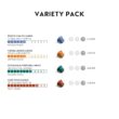 Nespresso Capsules Original Line, Morning Lungo Blends Variety Pack, Mild to Medium to Dark Roast Coffee, 50-Count Coffee Pods Nespresso Capsules Original Line, Morning Lungo Blends Variety Pack, Mild to Medium to Dark Roast Coffee, 50-Count Coffee Pods