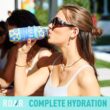 ROAR Complete Hydration Organic - Electrolyte Drinks Loaded with Vitamins C, B5, B12 - Blackberry Lemonade - 12 pc