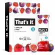 That’s it. Variety, Natural Real Fruit Bar, High Fiber Vegan, Gluten Free Healthy Snack (Blueberry, Strawberry, Fig) (36 Pack)