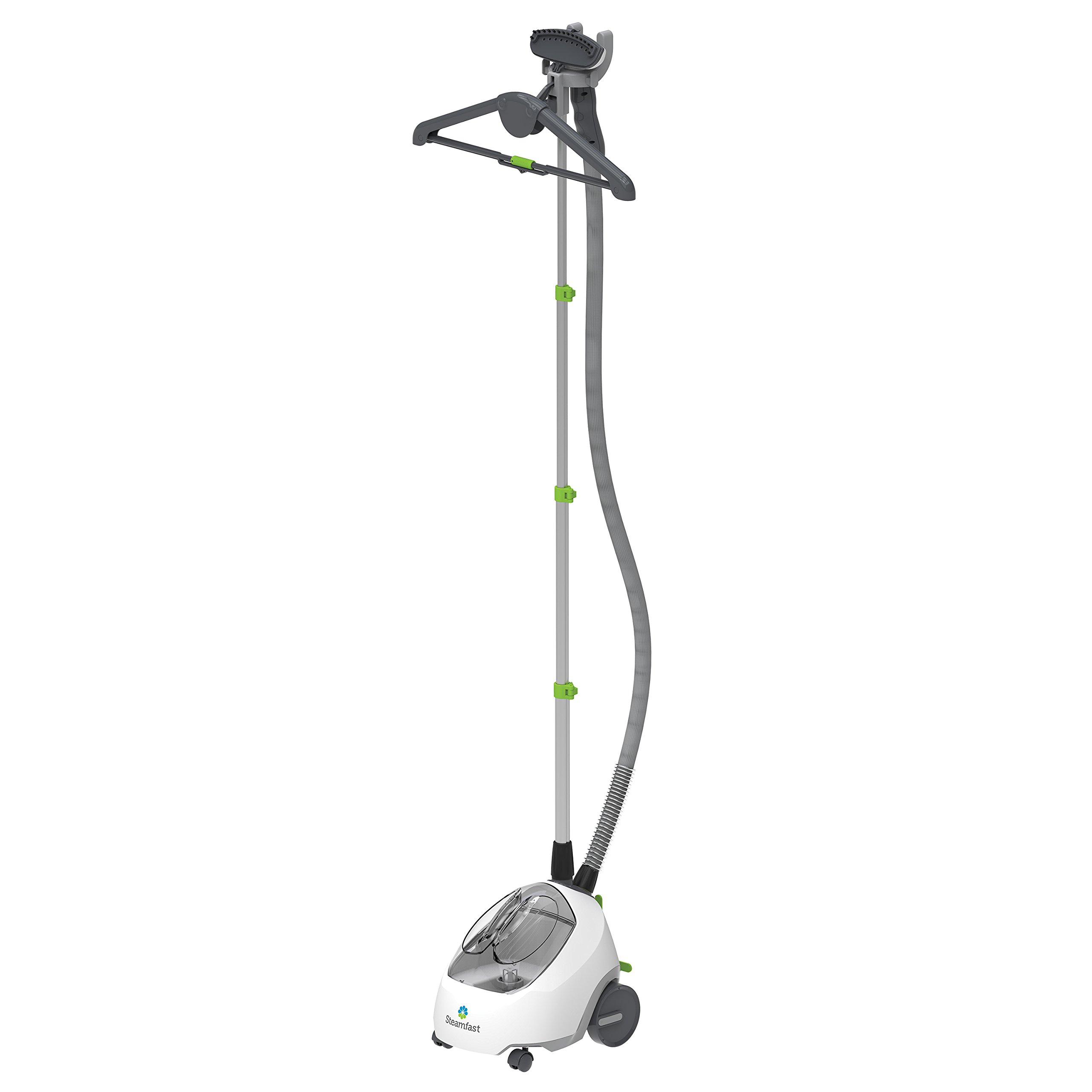 Steamfast SF-520 Full Size Fabric Steamer with Insulated Hose, Clothes Hanger, and Fabric Brush, White Steamfast SF-520 Full Size Fabric Steamer with Insulated Hose, Clothes Hanger, and Fabric Brush, White