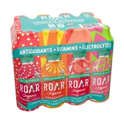 ROAR Complete Hydration Organic Variety Pack - Electrolyte Drinks Loaded with Vitamins C, B5, B12 - 12 pc