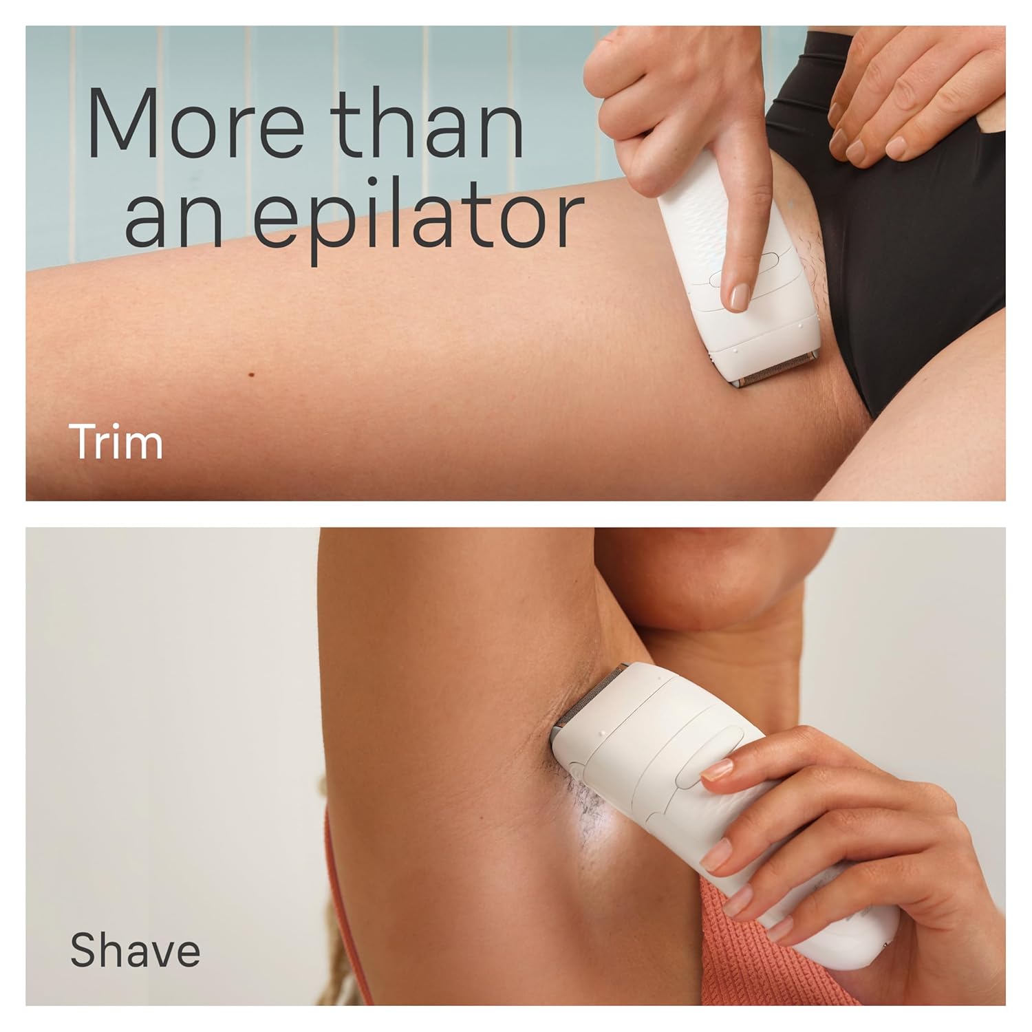 Braun Epilator Silk-épil 5 Epilator, Hair Removal Device, Women Shaver & Trimmer, Wet and Dry Epilator, Grey Braun Epilator Silk-épil 5 Epilator, Hair Removal Device, Women Shaver & Trimmer, Wet and Dry Epilator, Grey - Image 2