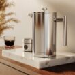 Mueller French Press Coffee Maker 34oz, Stainless Steel French Press Coffee, Dishwasher Safe Coffee Pot