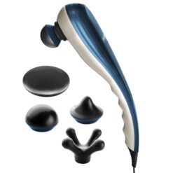 Wahl Deep Tissue Corded Long Handle Percussion Massager - Handheld Therapy with Variable Intensity to Relieve Pain in The Back