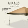 Coleman OASIS 13 x 13 Canopy - Light Oak