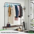 NEATERIZE Ultra Heavy Duty Plastic Clothes Hangers - Blue - Durable Coat, Suit and Clothes Hanger. Perchas De Ropa (24 Pack - Blue)