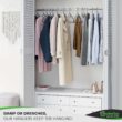 NEATERIZE Ultra Heavy Duty Plastic Clothes Hangers - Grey - Durable Coat, Suit and Clothes Hanger. Perchas De Ropa (24 Pack - Grey)