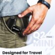 BOB AND BRAD Q2 Mini Massage Gun, Pocket-Sized Deep Tissue Massager Gun, Portable Percussion Muscle Massager Gun - Black